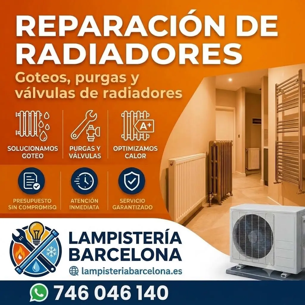 Reparación de radiadores de calefacción en Barcelona